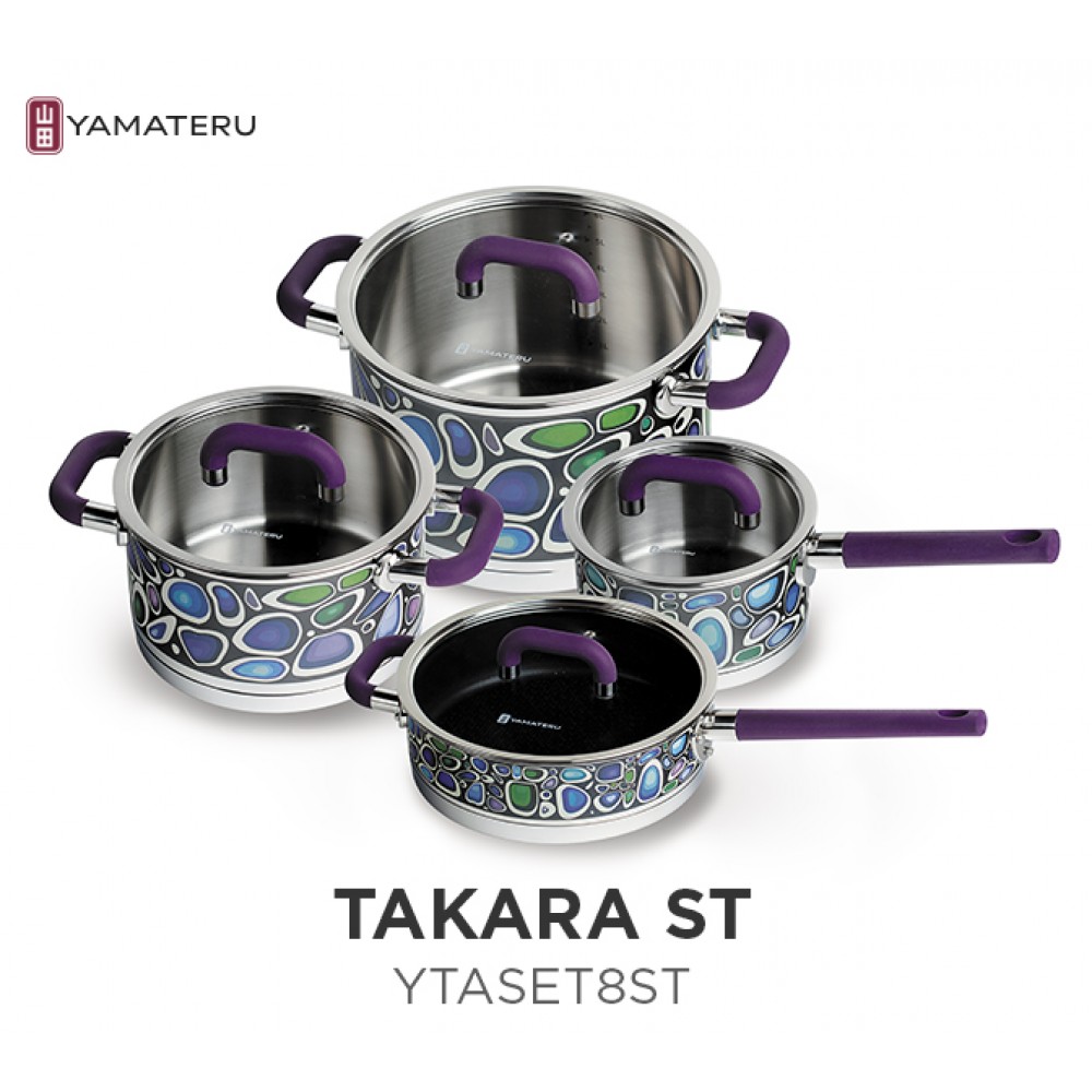 Набор посуды Yamateru Takara ST 8 предметов