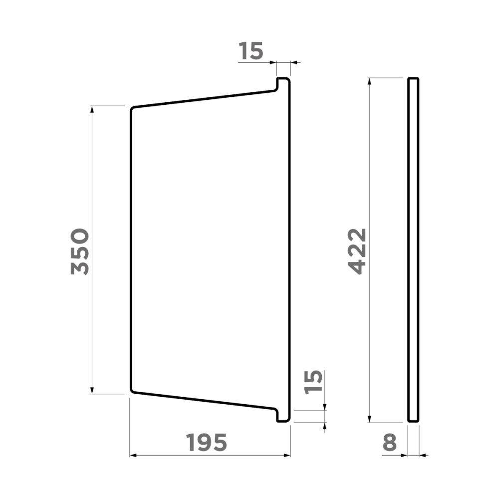 Разделочная доска CB-PRIME-400-GB