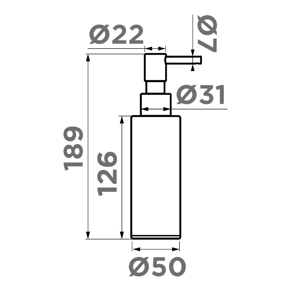 Дозатор Omoikiri OM-06-LG