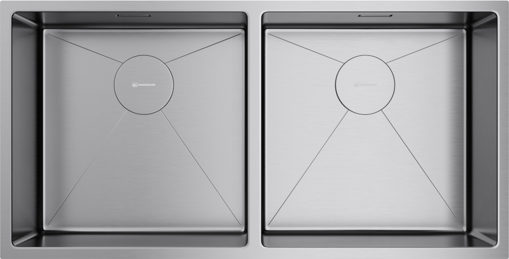 Мойка Omoikiri Taki 86-2-U/IF-IN