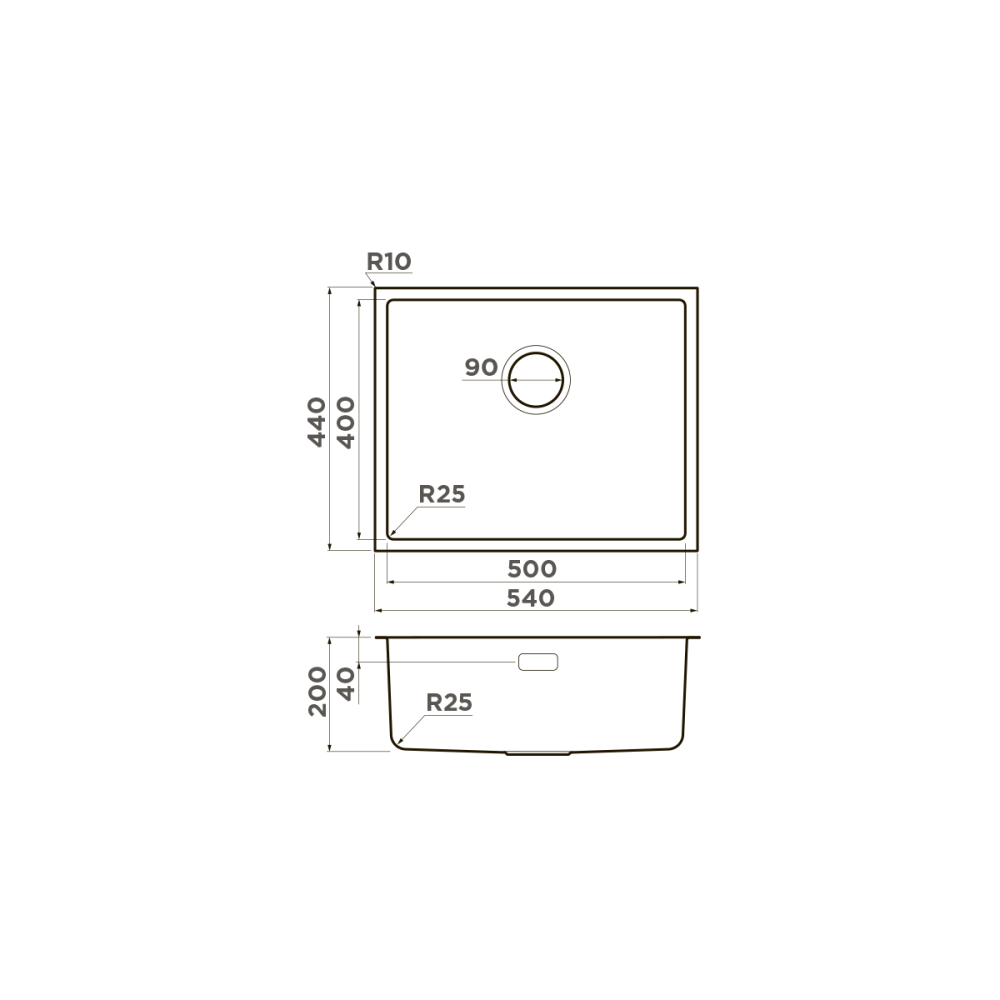 Мойка Omoikiri Tadzava 54-U/I-IN