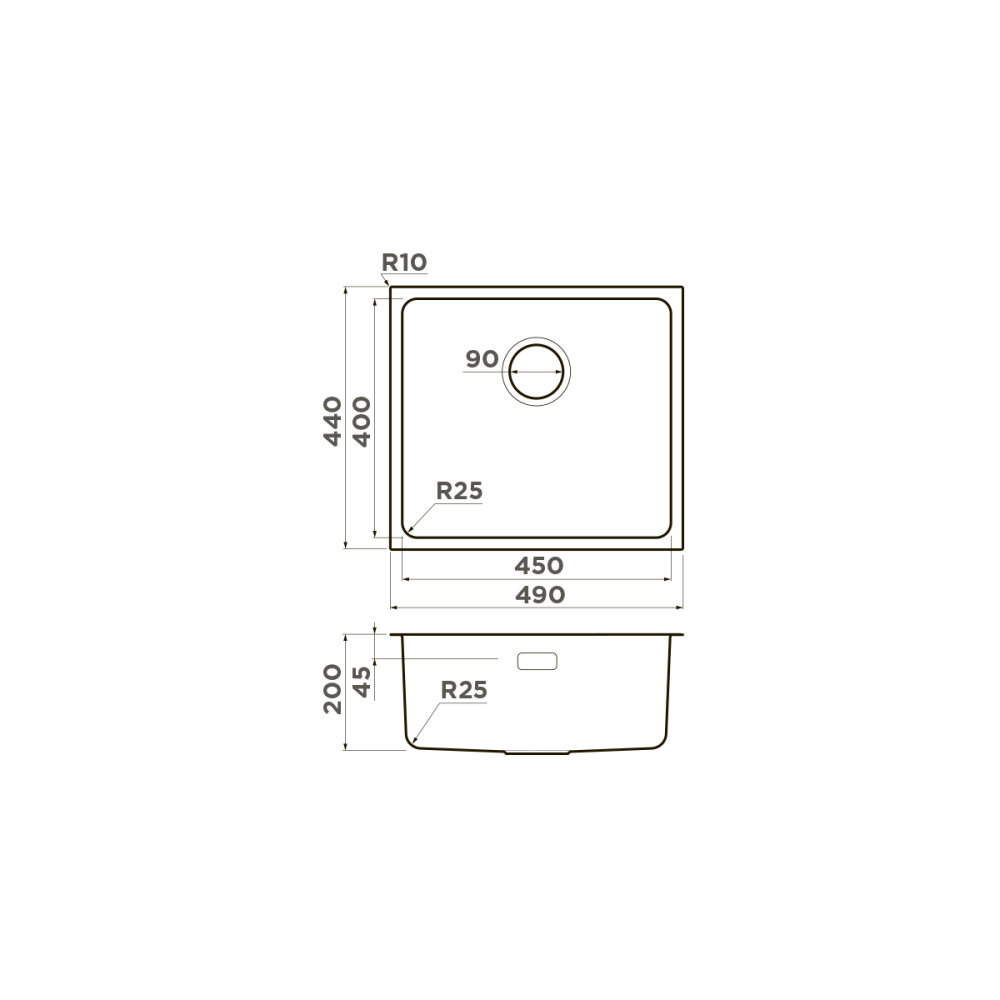 Мойка Omoikiri Tadzava 49-U/I-LG