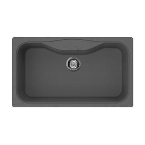 Мойка Maru 86-PL Tetogranit/платина