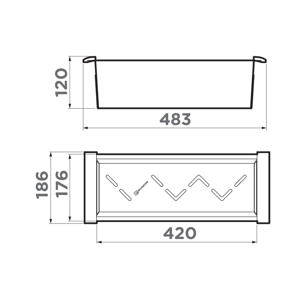 Коландер Omoikiri CO-04-GM