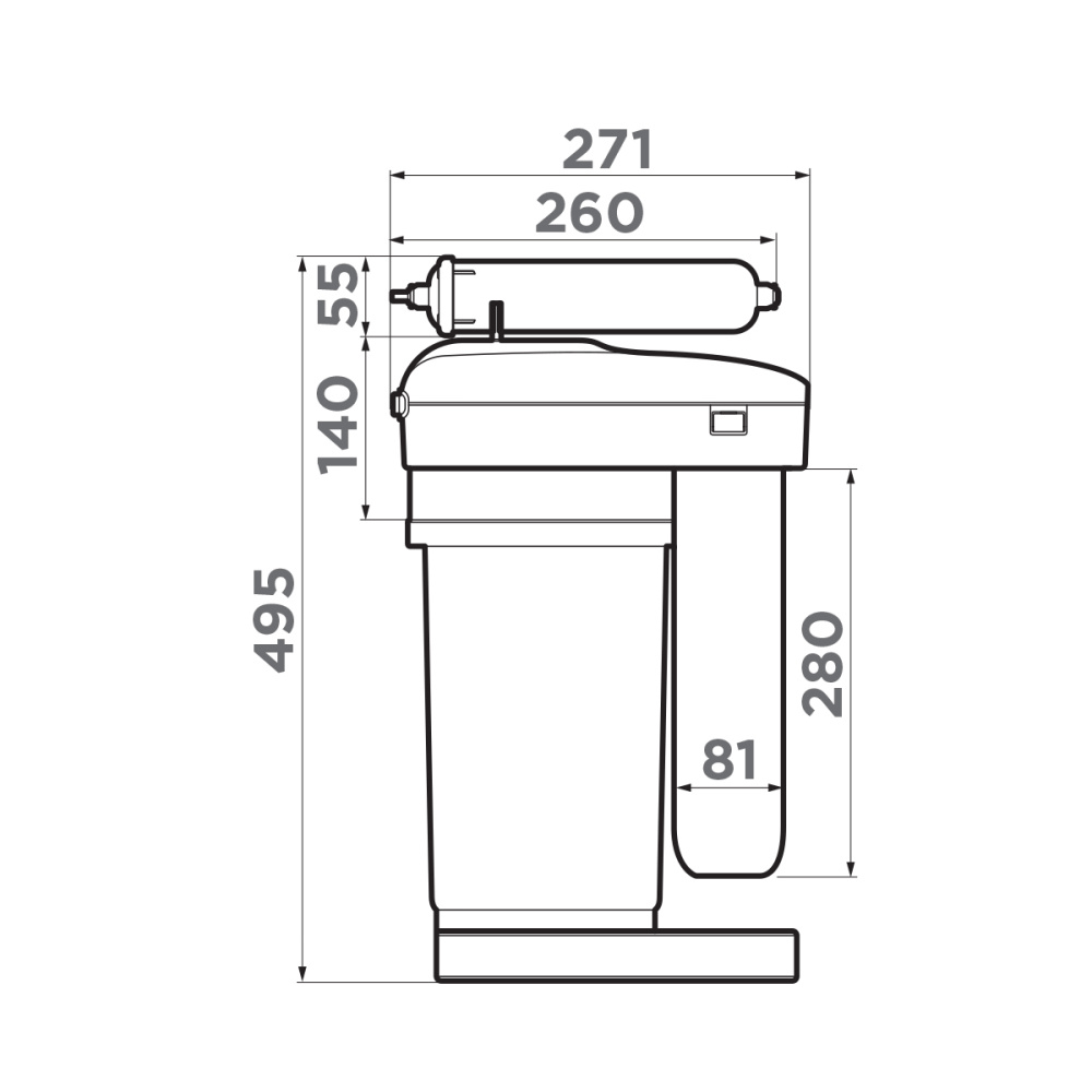 Водоочиститель Pure Drop 2.1.4S