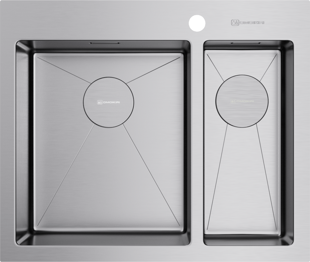 Мойка Omoikiri Akisame 60-2-L-IN