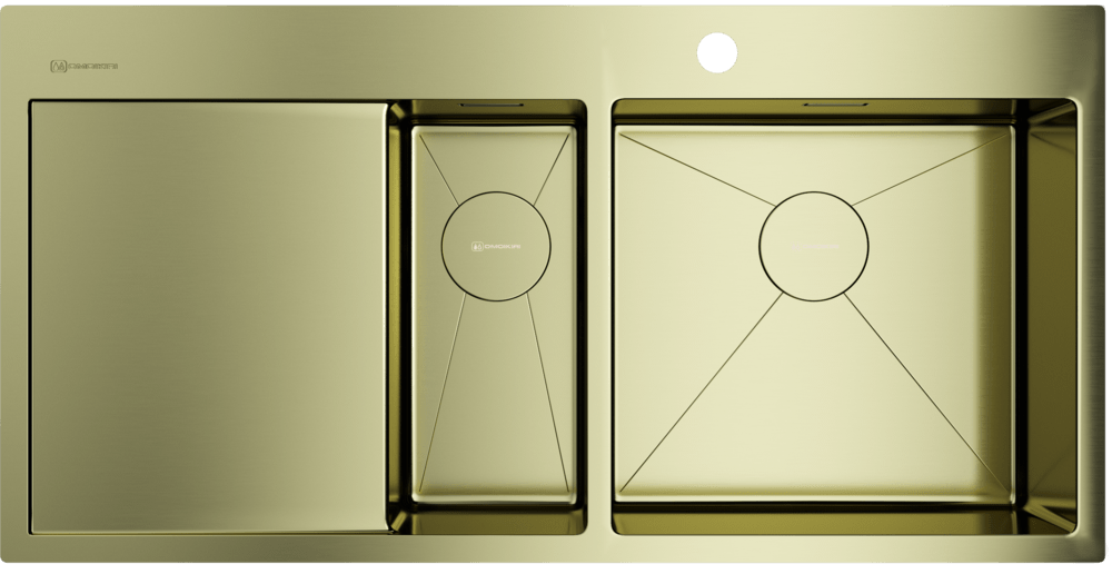 Мойка Omoikiri Akisame 100-2-R-LG