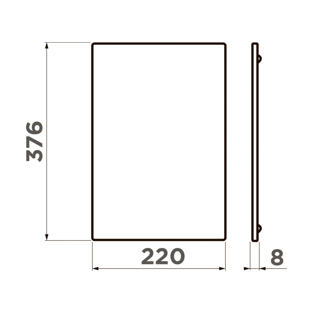 Разделочная доска CB-Sintesi-S-GB