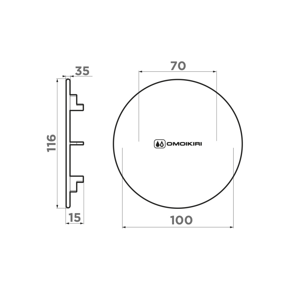 Декоративная накладка Omoikiri DEC-GB