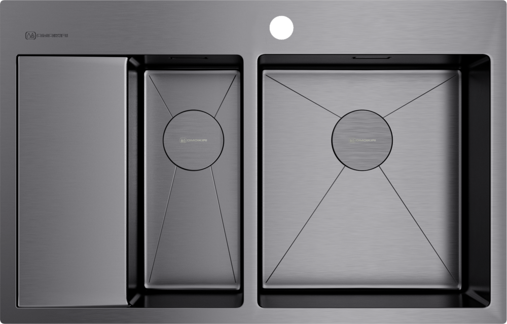 Мойка Omoikiri Akisame 78-2-R-GM