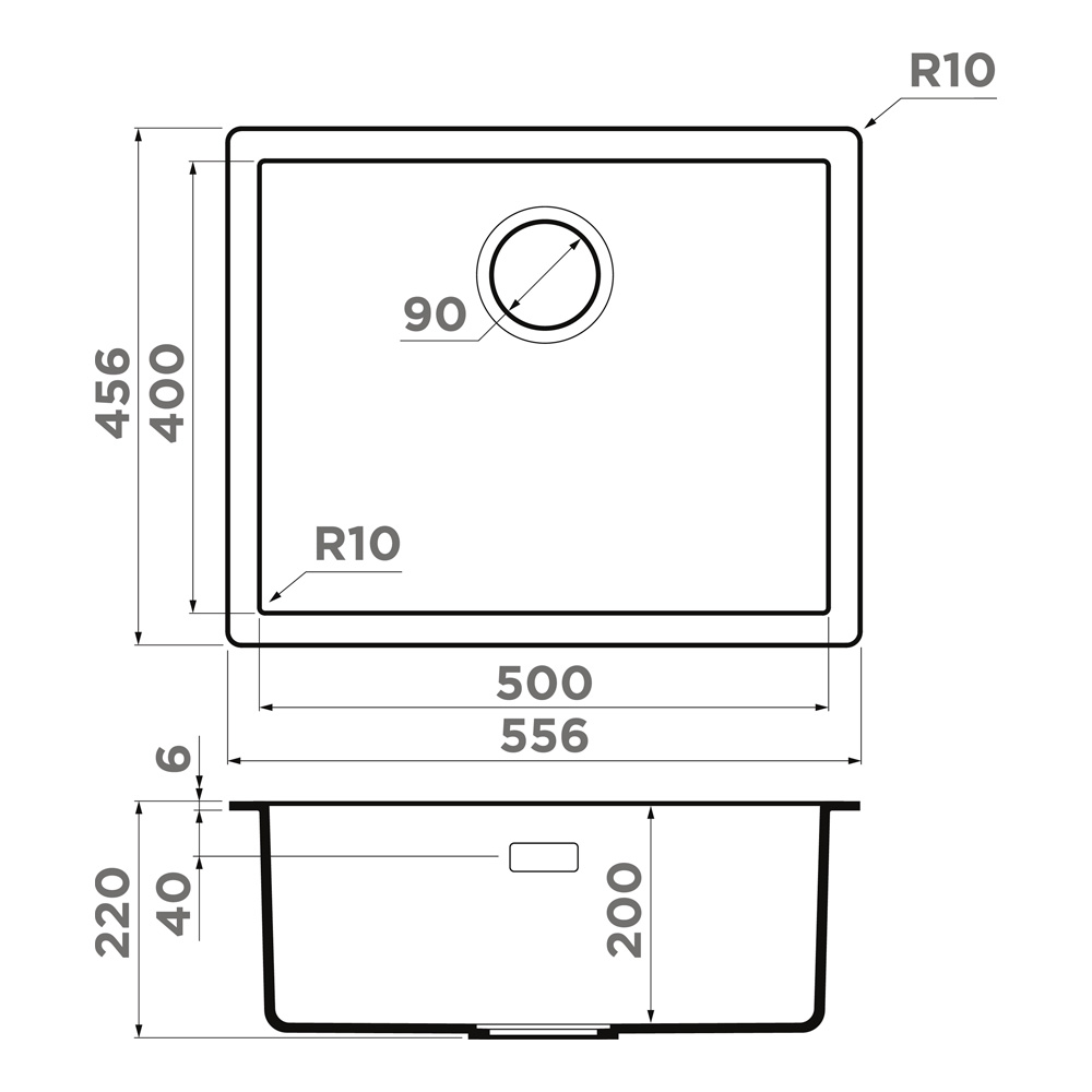 Мойка Omoikiri Yamakawa 55T-U/I-PL
