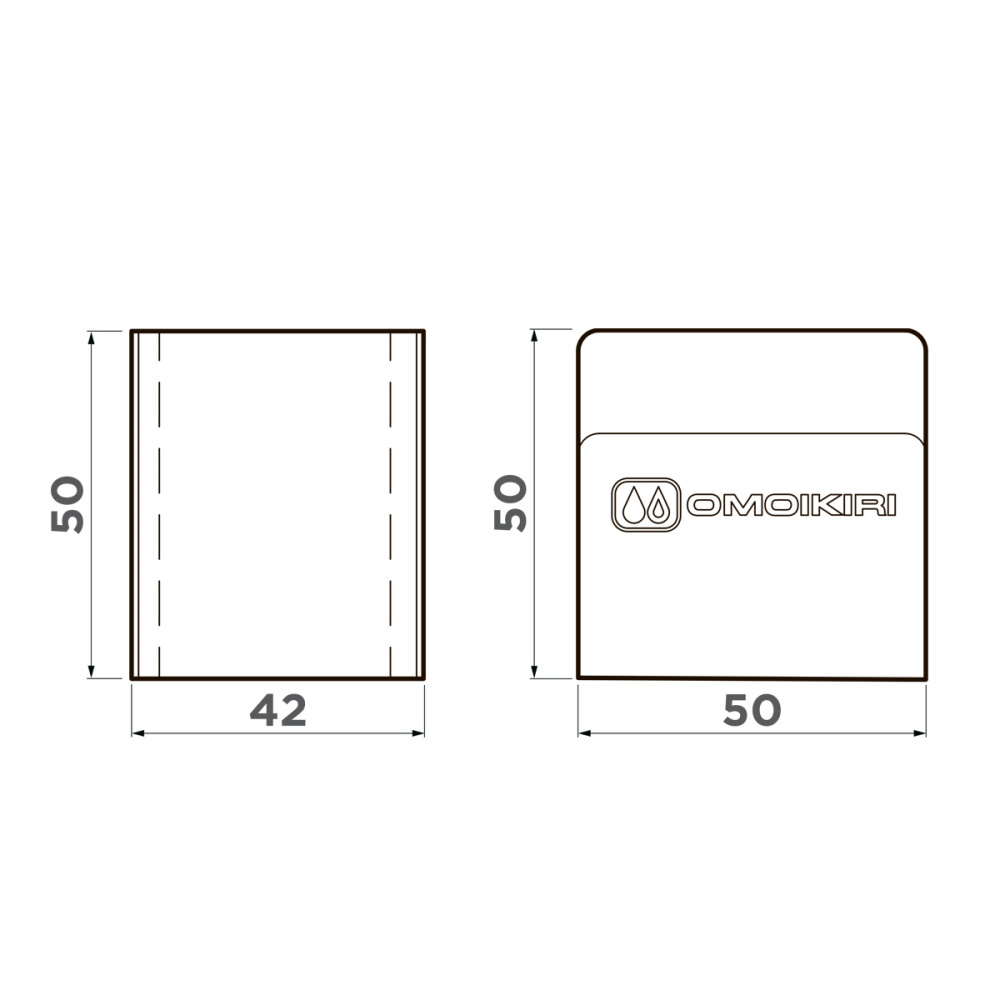 Держатель для губки Omoikiri SH-01-GB