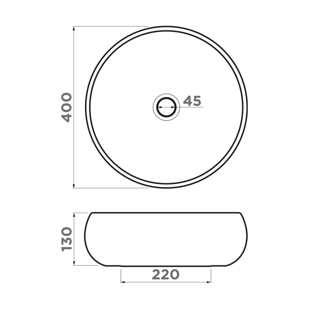 Раковина для ванной Omoikiri Fumico-NU